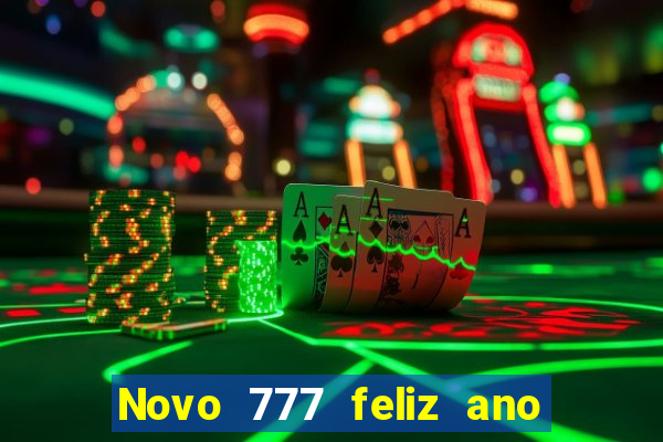 Novo 777 feliz ano novo boeing